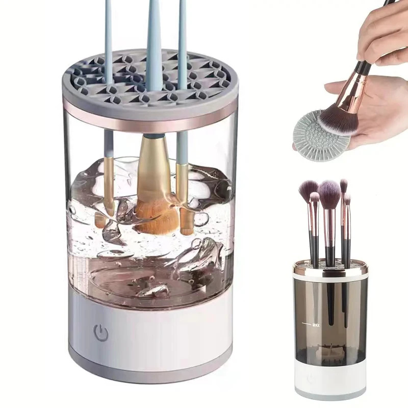 Beauty Makeup Brushes - Автоматический электрический очиститель кистей для макияжа