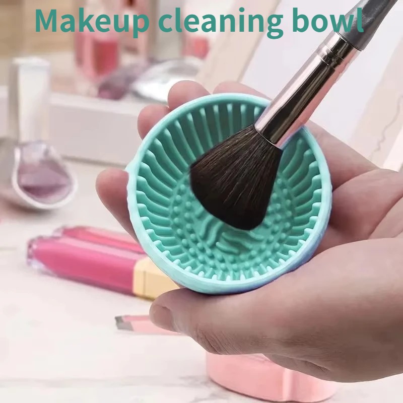 Beauty Makeup Brushes - Мягкая силиконовая чаша для чистки кистей