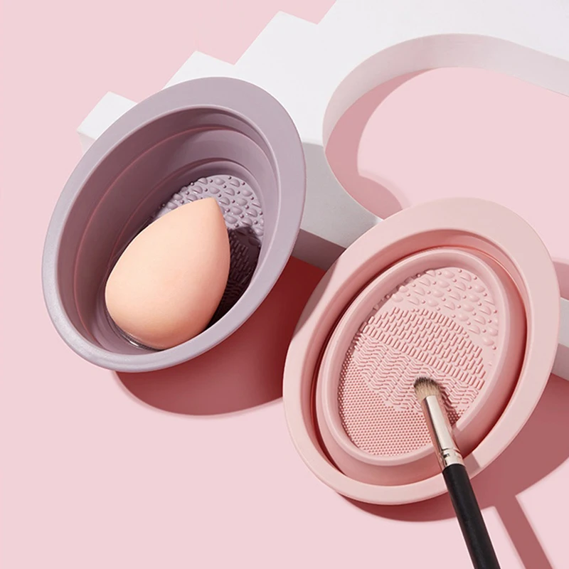 Beauty Makeup Brushes - Силиконовая чаша для чистки кистей для