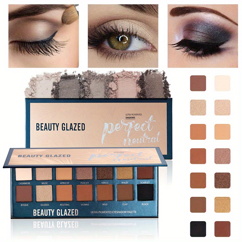 Beauty Huda Makeup - BEAUTY GLAZED 14 оттенков тени для