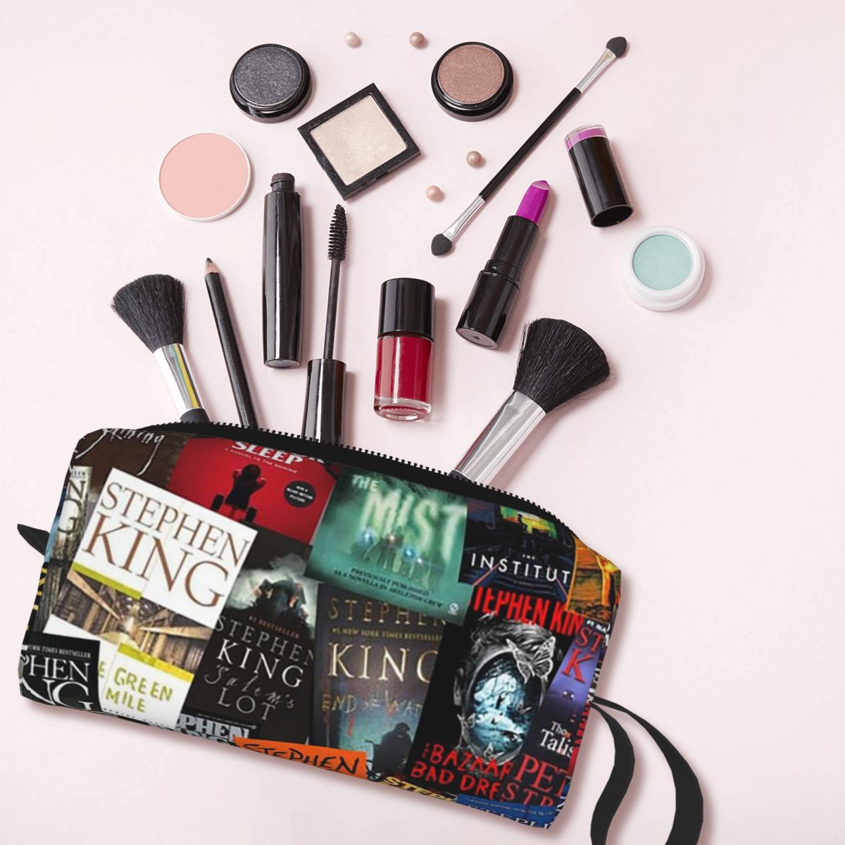 Beauty Book Makeup Kit - Косметичка-органайзер Stephen King Book Covers Horror