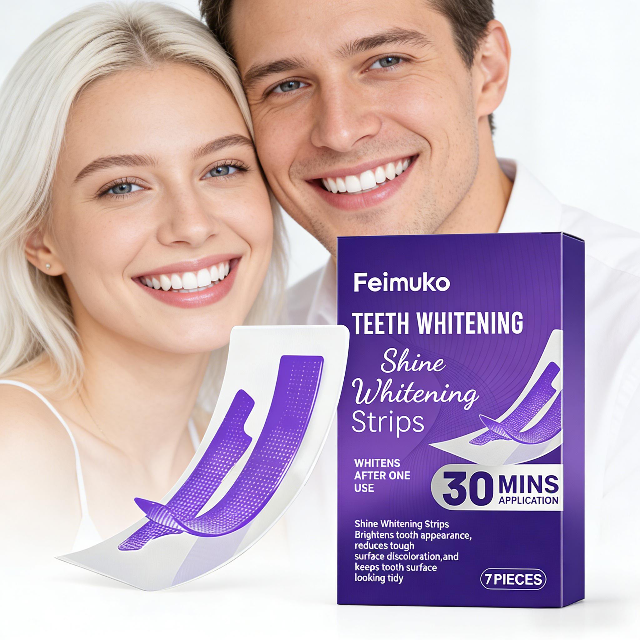 Teeth Whitening Strips - Полоски для отбеливания зубов: уменьшают чувствительность