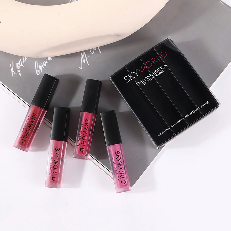 Beauty Huda Makeup - Набор помад из 4 шт., матовый