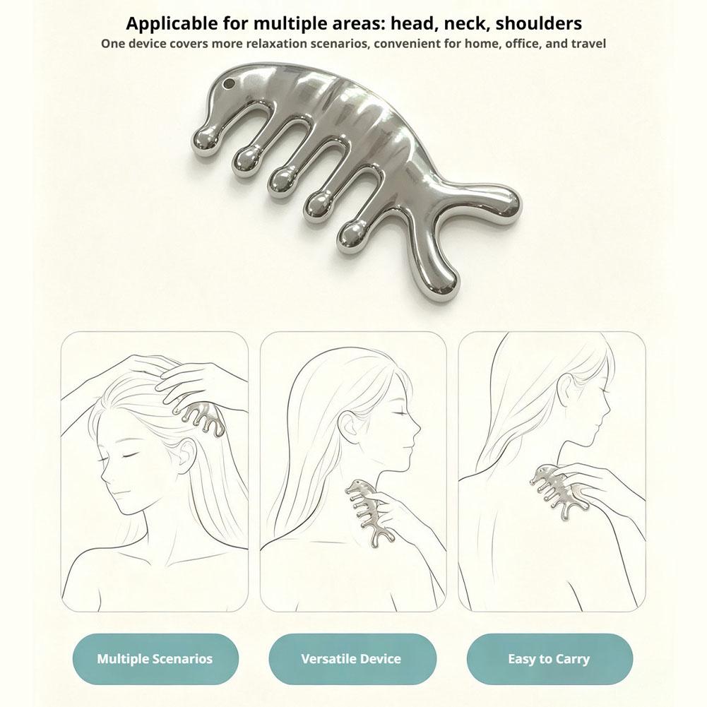 Многофункциональная массажная  – обзор и цена Hair Scalp Massager