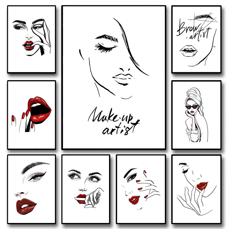 Модный постер с макияжем: Секс – обзор и цена Beauty Makeup Hd