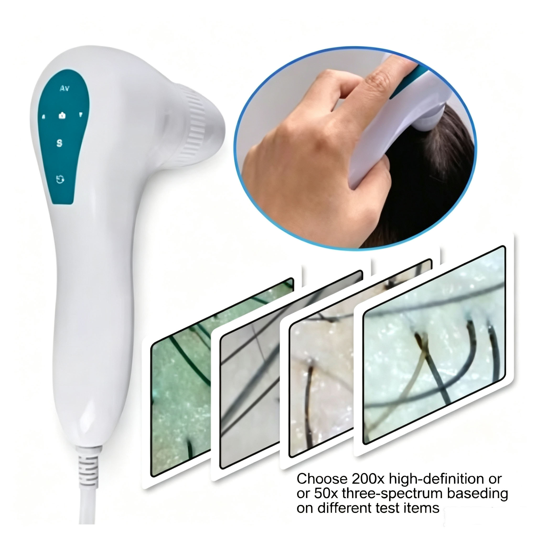 Детектор волосяных фолликулов  – обзор и цена Hair Scalp Massager