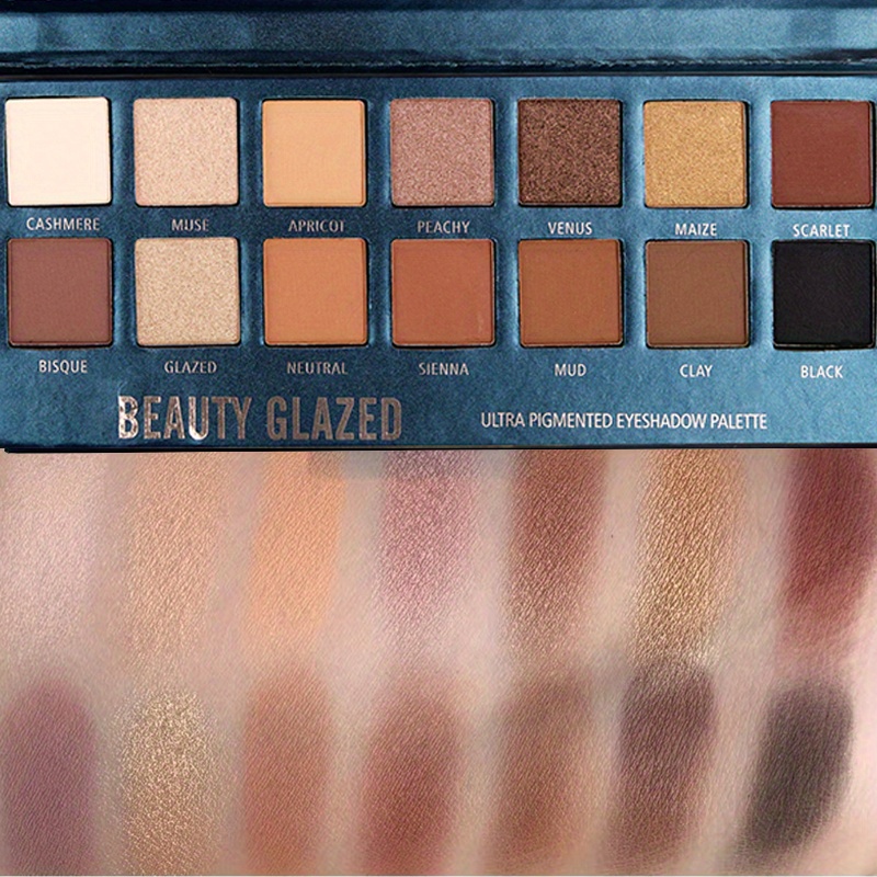 BEAUTY GLAZED 14 оттенков тени – обзор и цена Beauty Huda Makeup