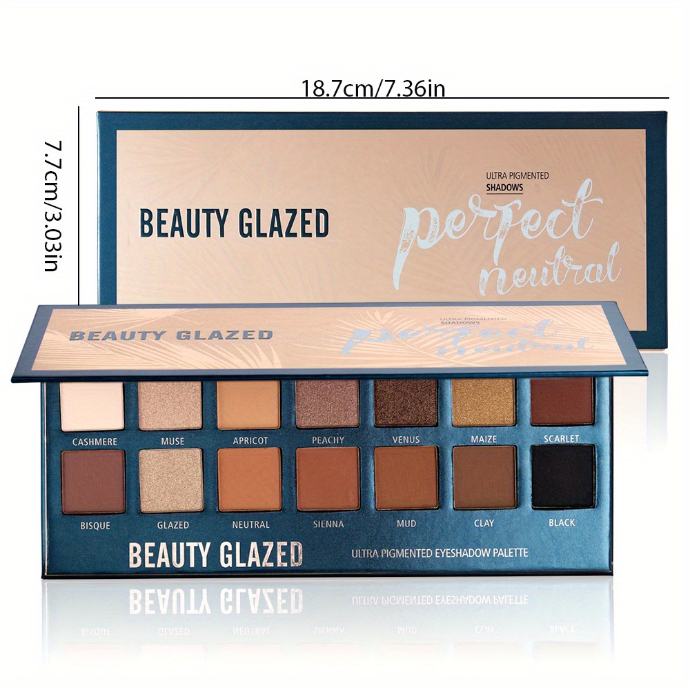 BEAUTY GLAZED 14 оттенков тени – обзор и цена Beauty Huda Makeup
