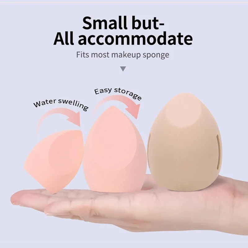Силиконовая дышащая косметичес – обзор и цена Beauty Makeup Egg