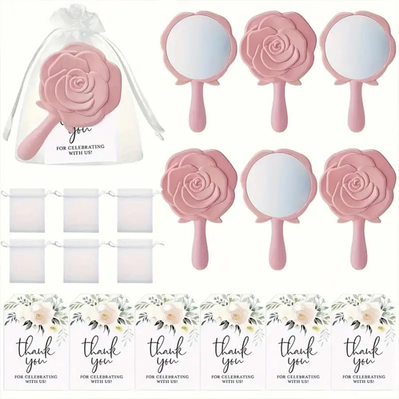 1-20 компл. розовые розы, зерк – обзор и цена Beauty Flower Makeup