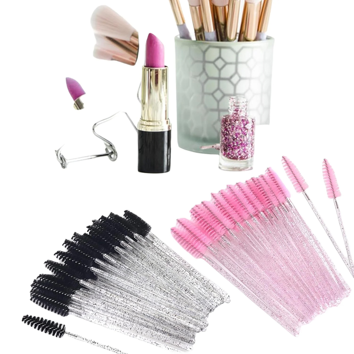 500 шт., кисти для ресниц, пал – обзор и цена Beauty Makeup Brushes