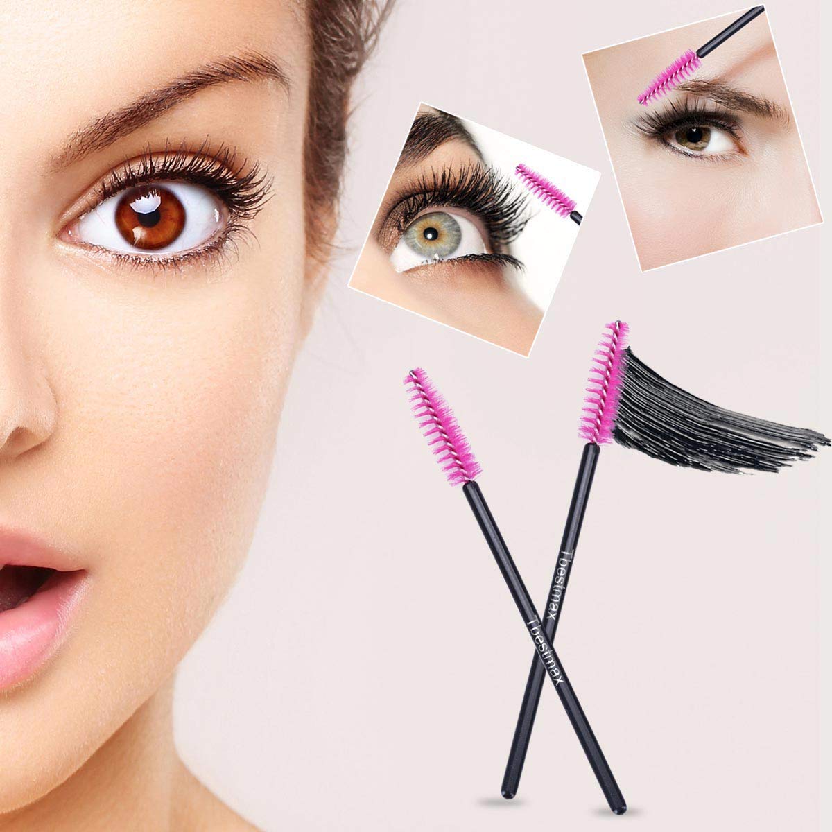 500 шт., кисти для ресниц, пал – обзор и цена Beauty Makeup Brushes