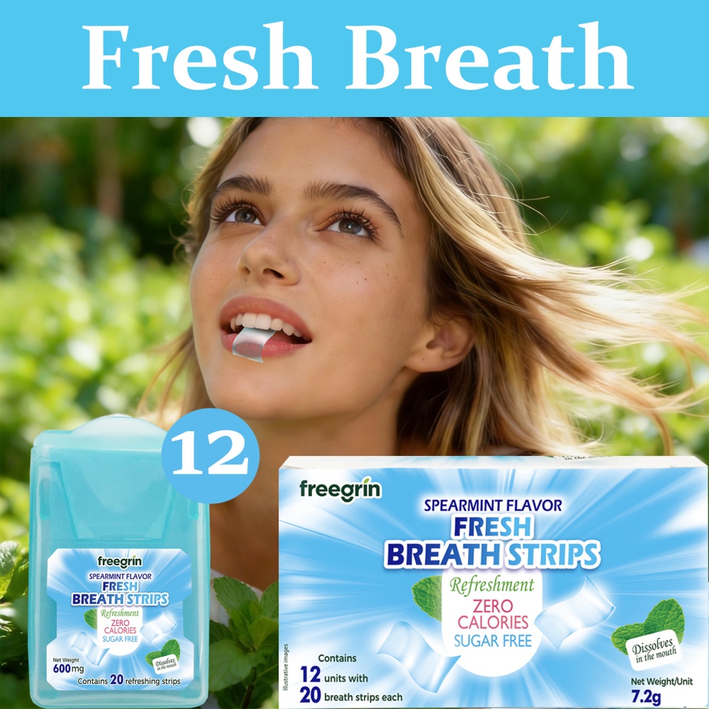 Полоски для свежего дыхания FR – обзор и цена Teeth Whitening Strips