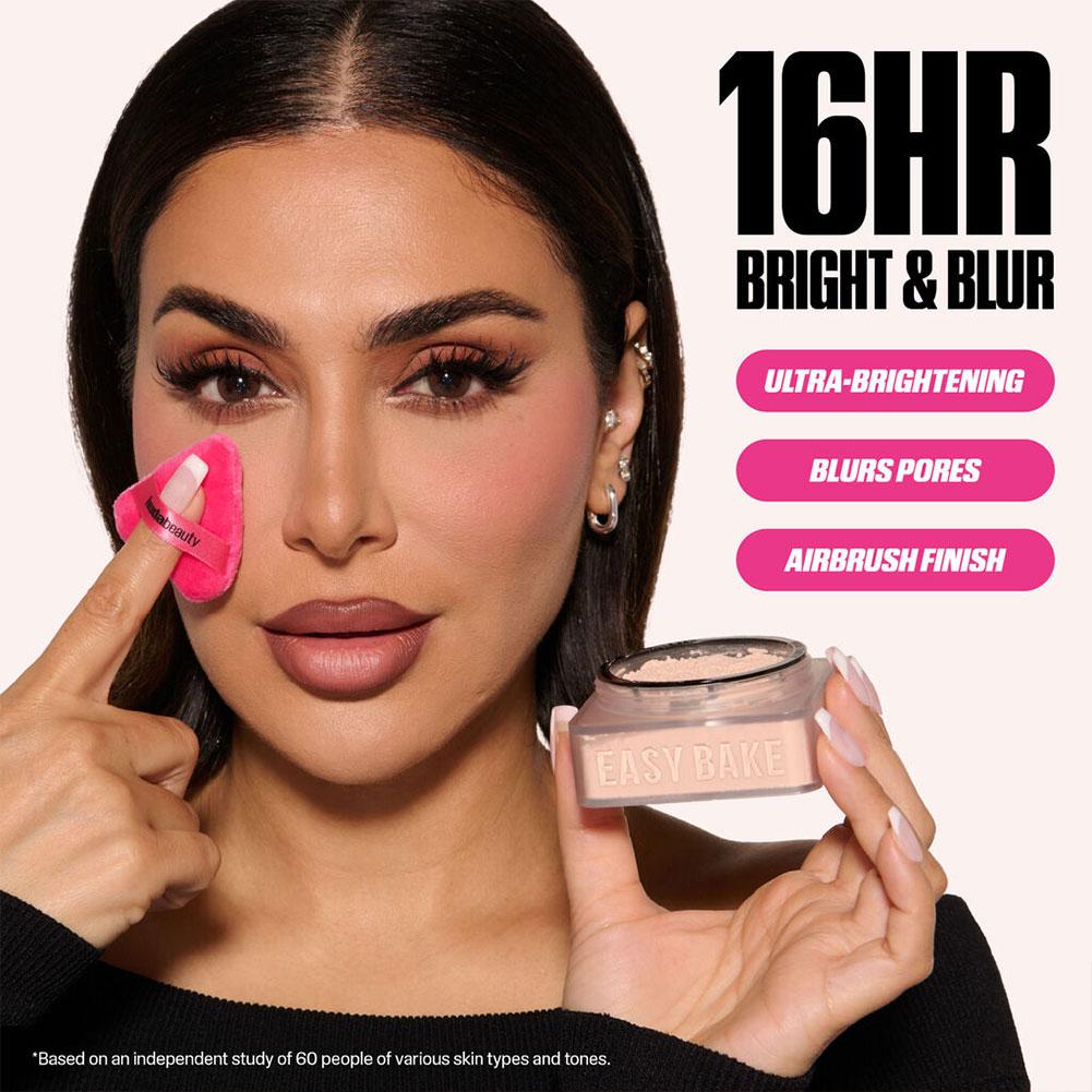 Huda Easy Bake Рассыпчатая пуд – обзор и цена Beauty Huda Makeup