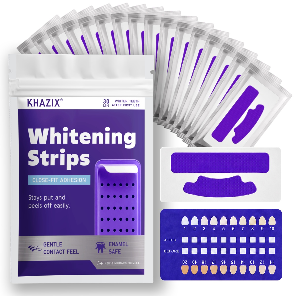 7 шт. полосок для отбеливания  – обзор и цена Teeth Whitening Strips