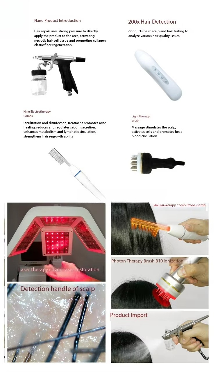 Набор для роста волос Clearanc – обзор и цена Hair Scalp Massager